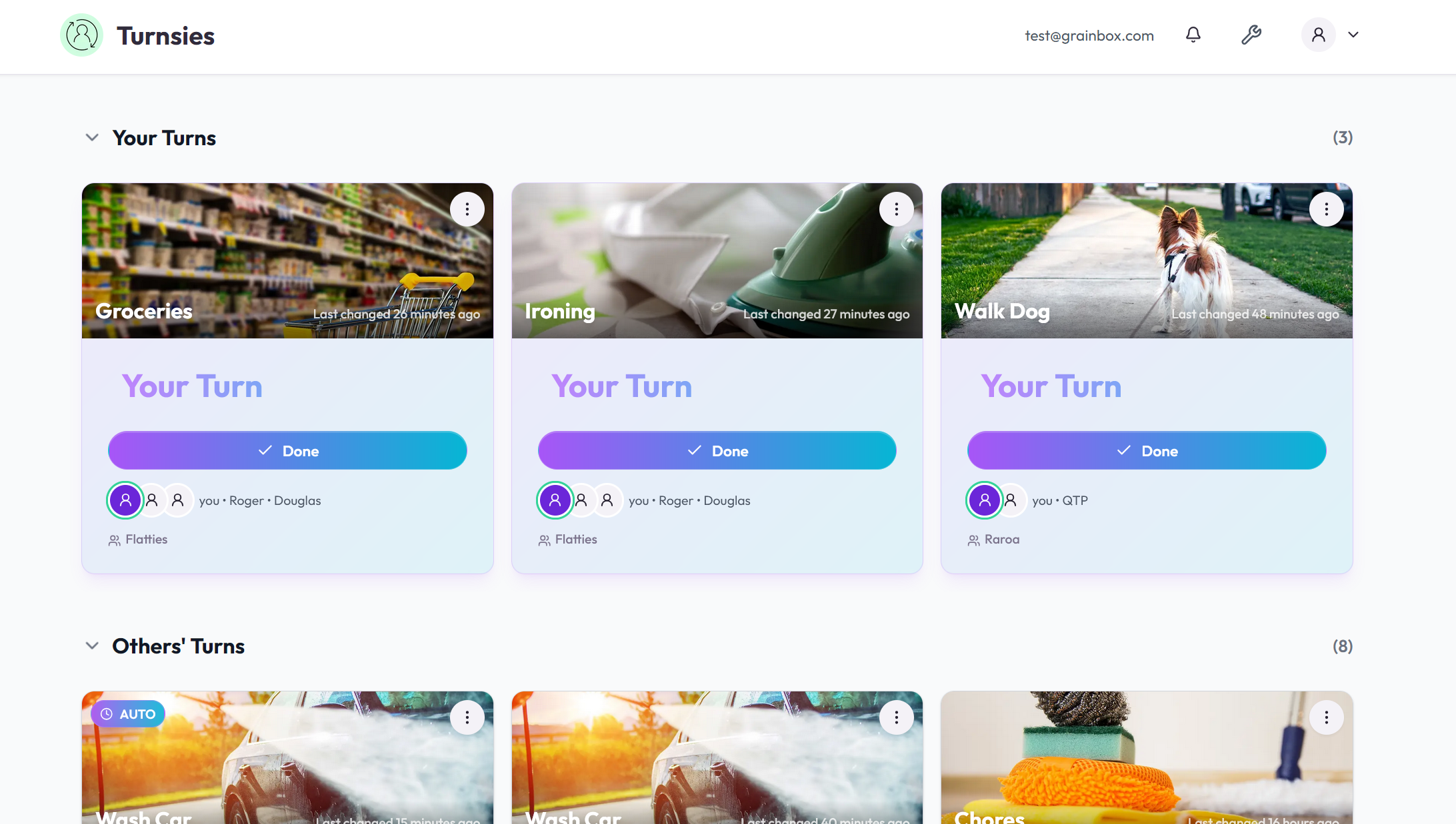 Turnsies app screenshot 1